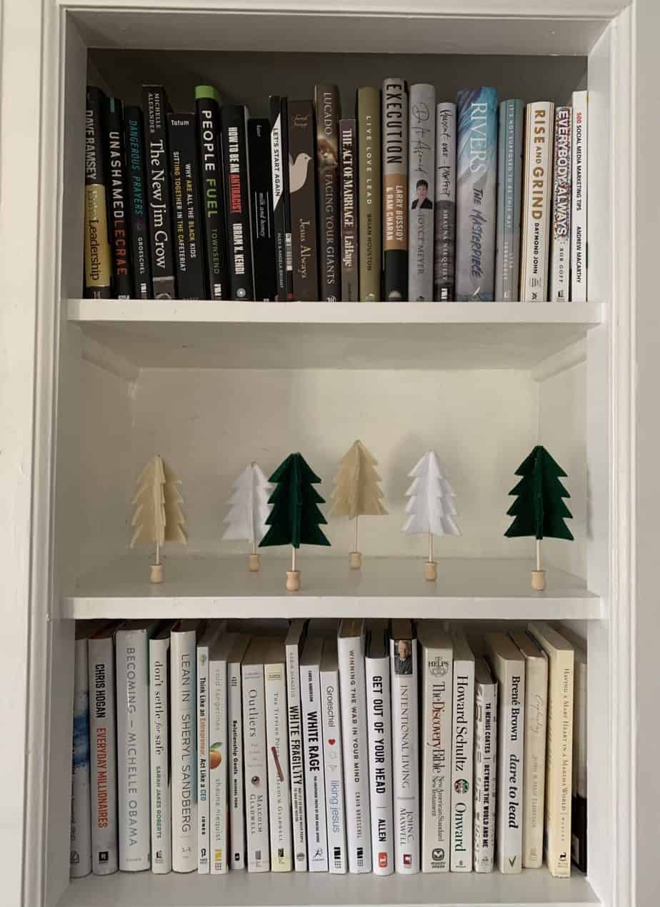 Mini Felt Tree DIY Mini Felt Trees - traditionallycozy.com