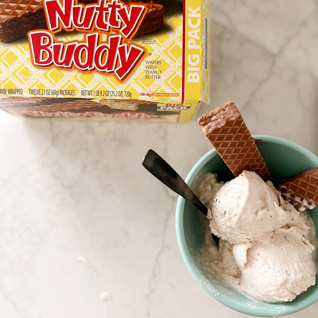 Nutty Buddy Ice Cream a Nostalgic Ice Cream Recipe
