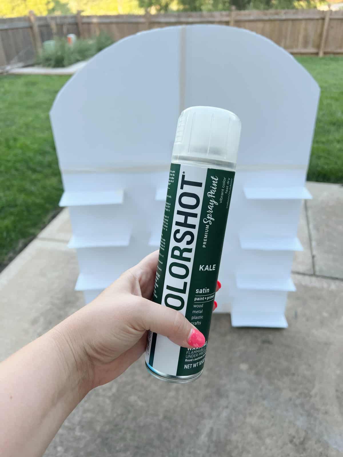 Foam Board Backdrop A DIY Arch