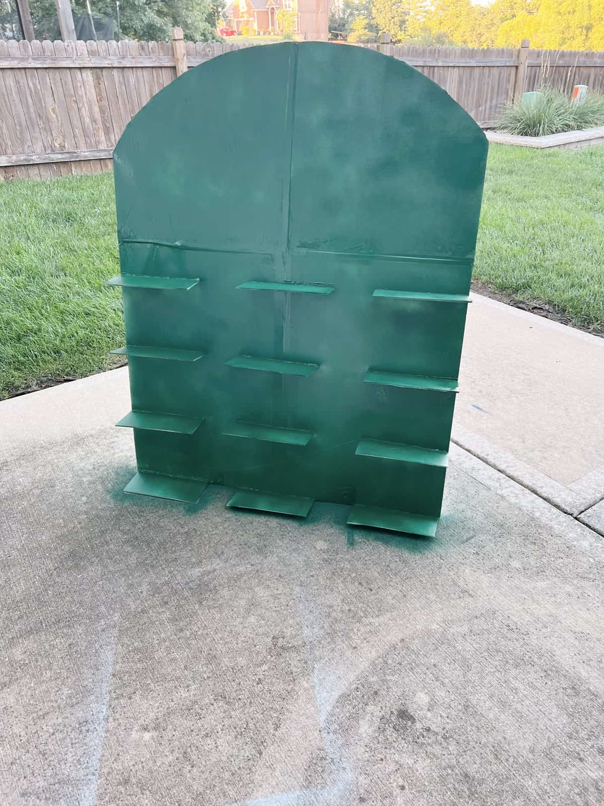 Foam Board Backdrop A DIY Arch